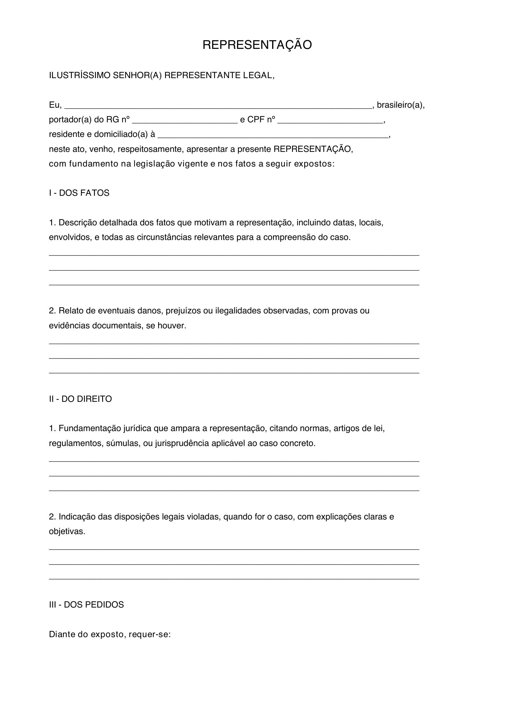 Modelo De Representação